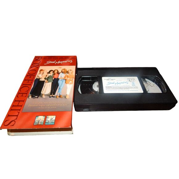 STEEL MAGNOLIAS Julia Roberts Sally Field Dolly Parton 1989 TriStar Pictures VHS - Picture 2 of 5